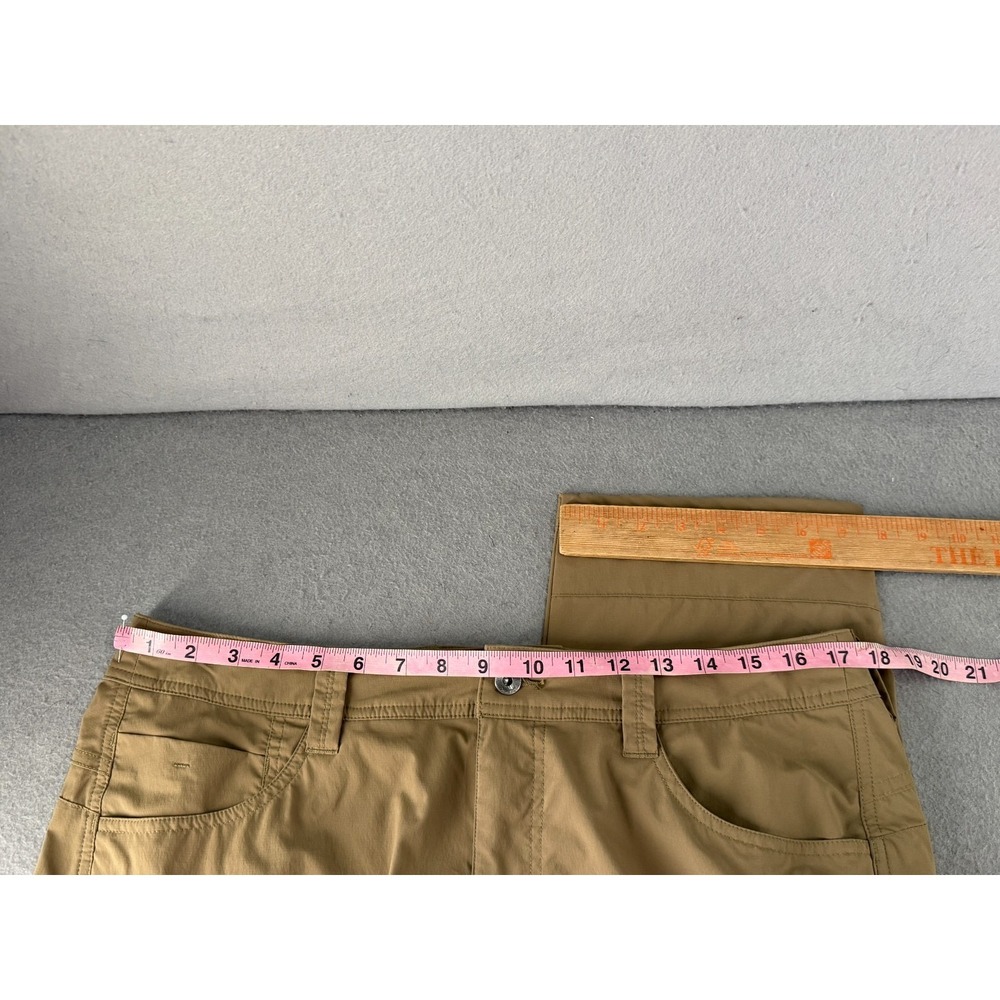 Marmot Arch Rock Convertible Pants Mens 34x34 Zip Off Khaki Outdoor Hiking Cargo - Picture 10 of 16